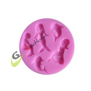 MOLDE PARA FONDANT-TEMÁTICA DE SIRENAS