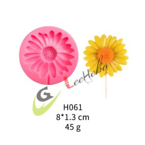 MOLDE PARA FONDANT - FORMA DE GIRASOL