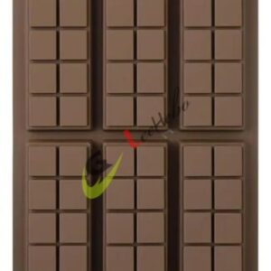 MOLDE SILICONA PARA CHOCOLATE-FORMA DE RECTANGULAR