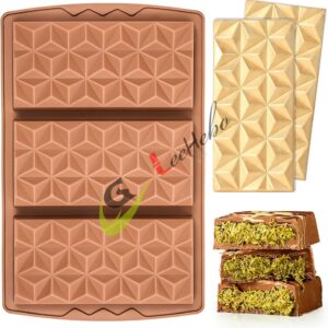 MOLDE SILICONA PARA CHOCOLATE-FORMA DE CHOCOLATE DUBÁI