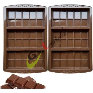 MOLDE SILICONA PARA CHOCOLATE-FORMA DE CHOCOLATE DUBÁI