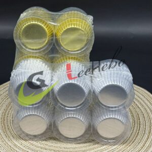 Home 129 CAPSULAS CUPCAKES 8CM (Pack x 6 unidades )