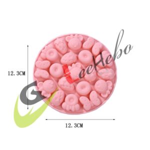 MOLDE SILICONA PARA CHOCOLATE-FORMA DE CONJUNTO DE MINNIE