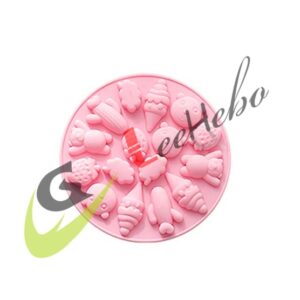 MOLDE SILICONA PARA CHOCOLATE-FORMA DE TEMA DE VERANO