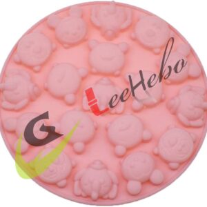 MOLDE SILICONA PARA CHOCOLATE-FORMA DE ZOO