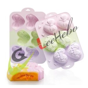 MOLDE SILICONA PARA CHOCOLATE-FORMA DE CORAZONES DE SAN VALENTÍN