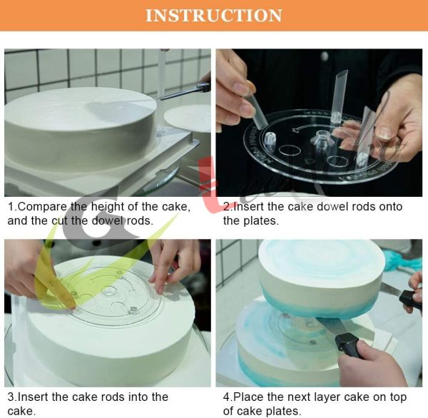 BANDEJA/PASTEL DE ACRIILICO 16cm 1 33117