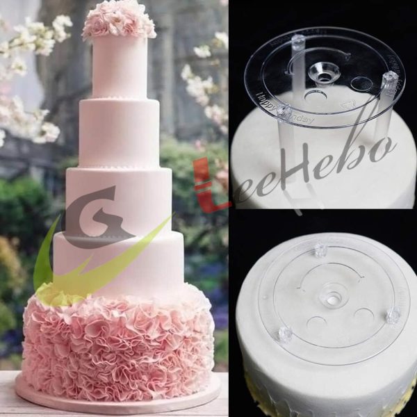 BANDEJA/PASTEL DE ACRIILICO 16cm 2 33118