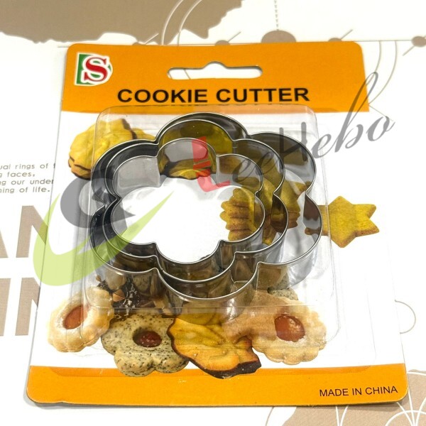 Cortador de Galletas - Flor 3pcs