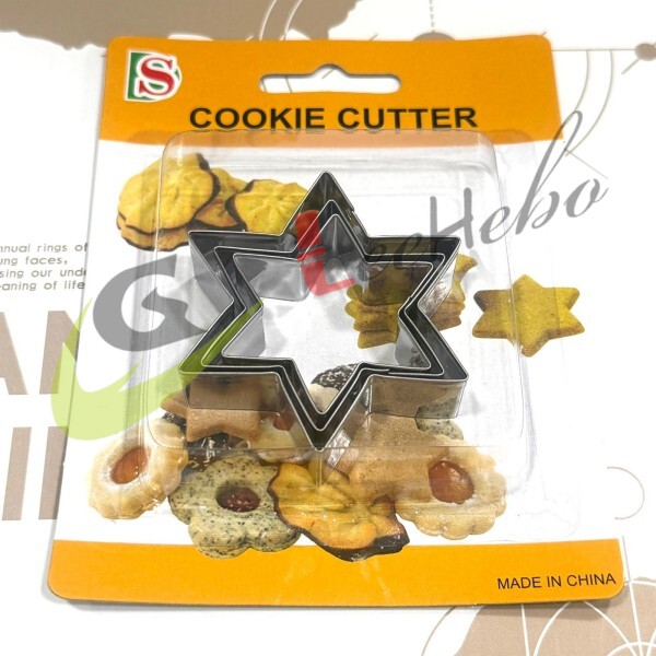 Cortador de Galletas - Estrella 3pcs.
