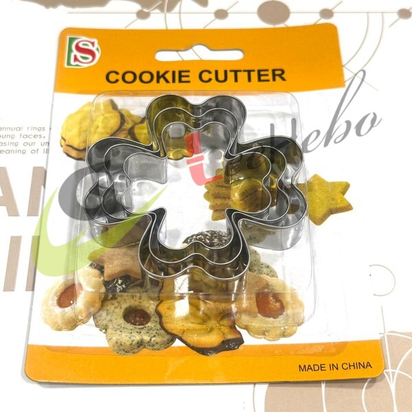 Cortador de Galletas - Hoja de Trébol 3pcs.