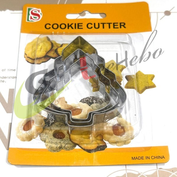 Home 147 Cortador de Galletas - Árbol de Navidad 3pcs.