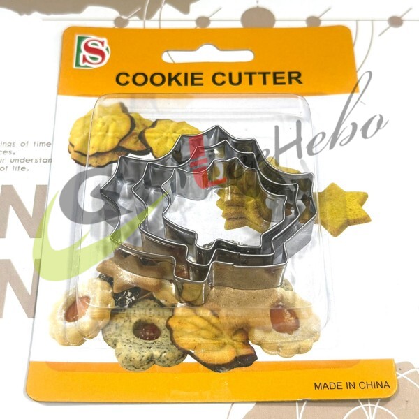 Home 136 Cortado de Galletas - Hoja de Árbol 3pza.