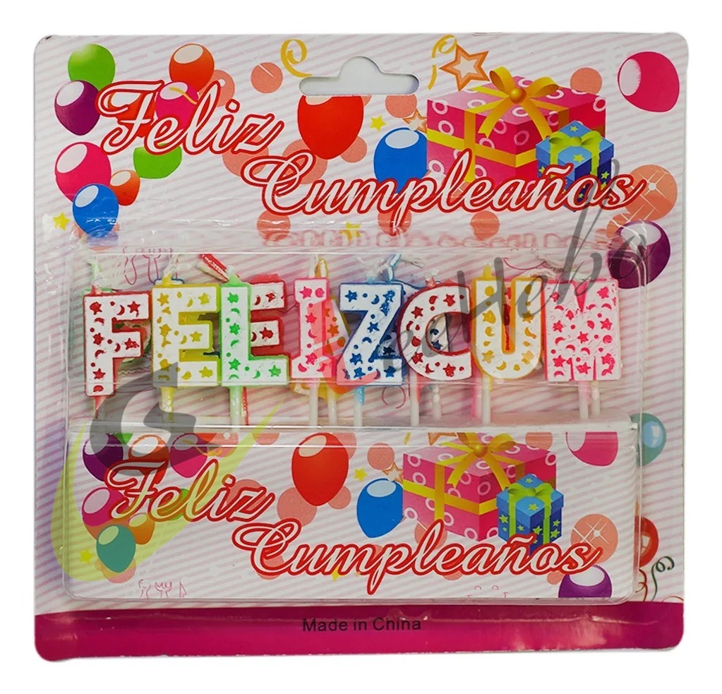 VELAS FELIZ CUMPLEAÑOS