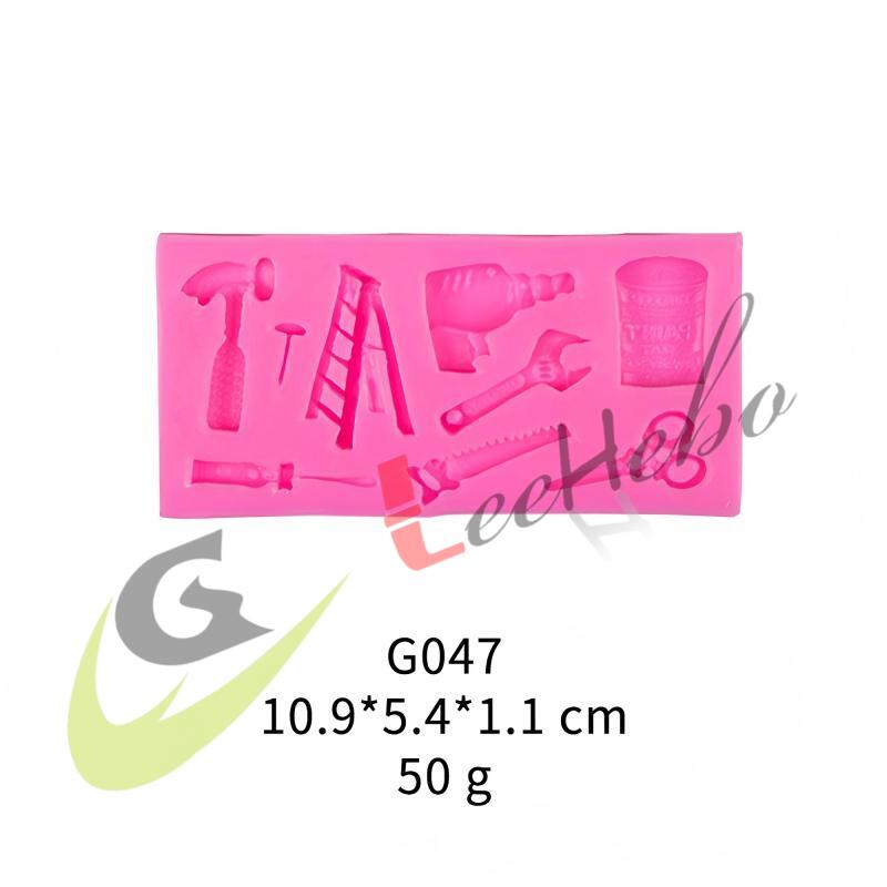 MOLDE PARA FONDANT-FORMA DE DIVERSAS HERRAMIENTAS