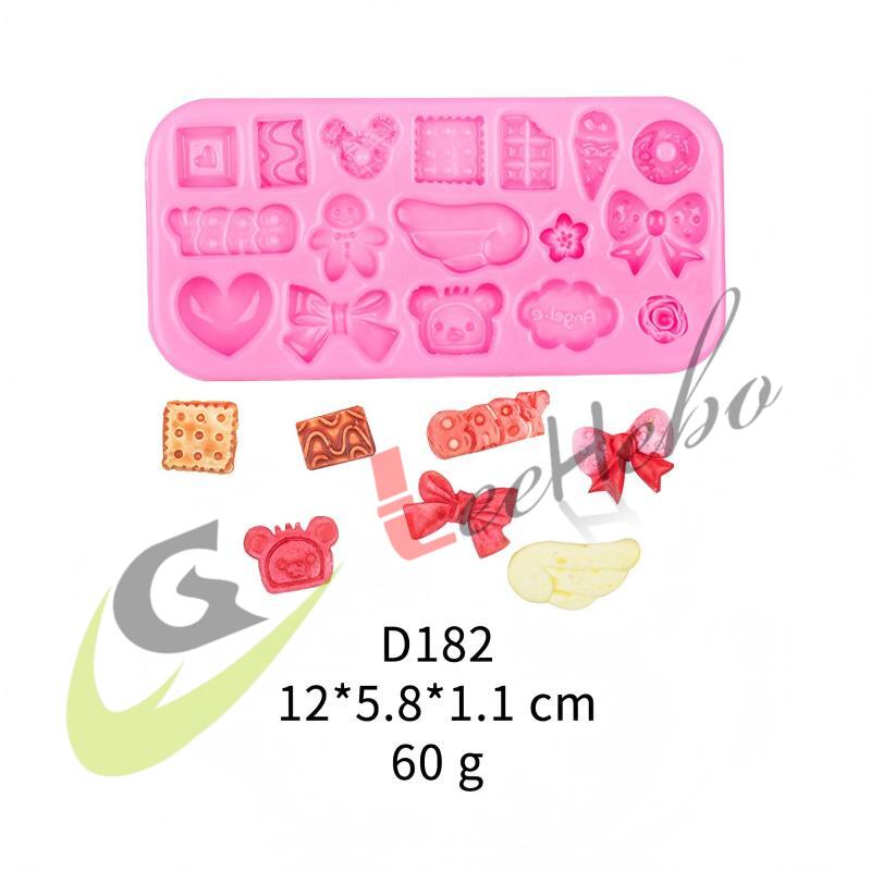 MOLDE PARA FONDANT-FORMA DE DIBUJOS ANIMADOS