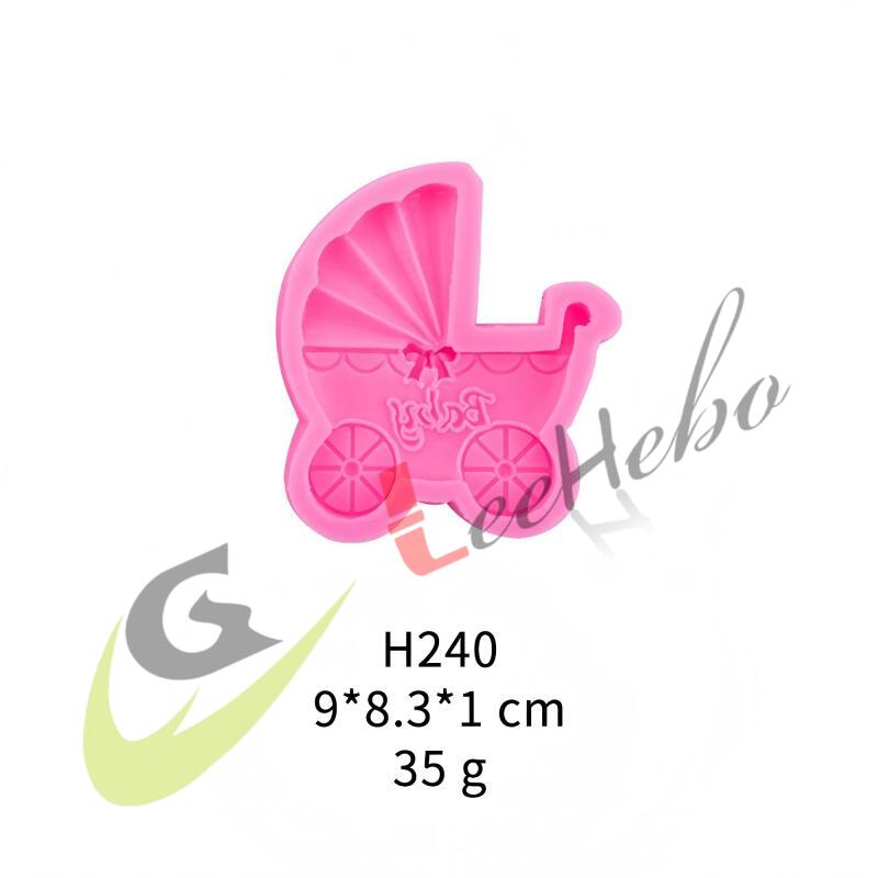 MOLDE PARA FONDANT -FORMA DE COCHECITO DE BEBÉ