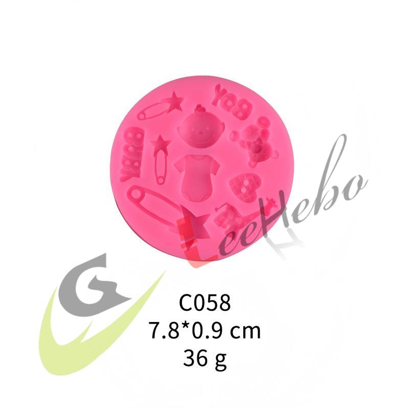 MOLDE PARA FONDANT-KITS DE BEBÉ