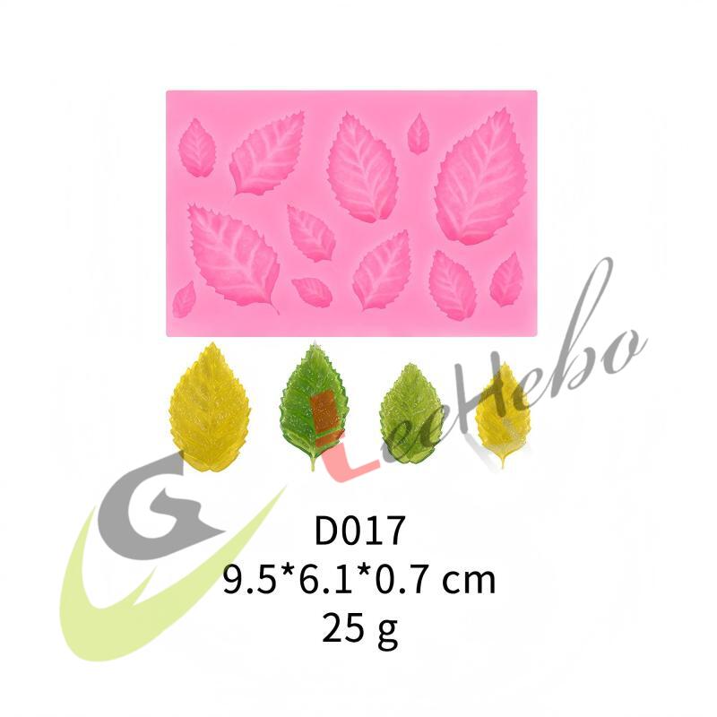 MOLDE PARA FONDAN- DIFERENTES DISEÑOS DE HOJAS