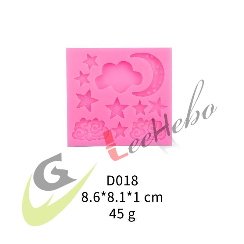 MOLDE PARA FONDANT-TEMÁTICA CELESTE