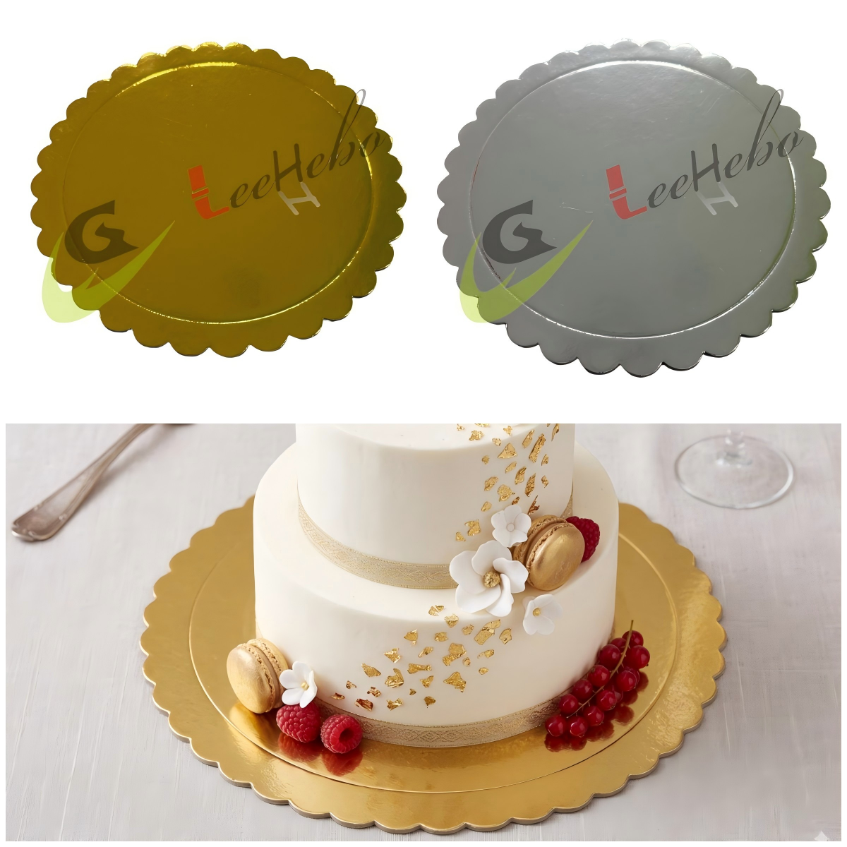 Home 24 BASE DE CARTÓN 25cm/10in - 12pcs