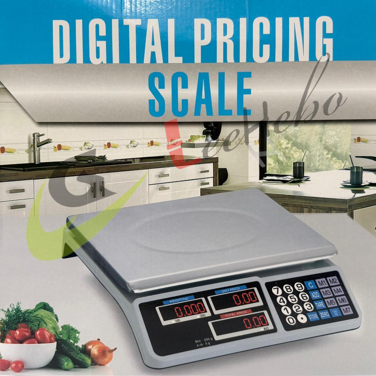 BALANZA ELECTRÓNICA RECARGABLE 809